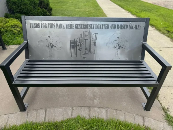 Custom Memorial Bench - Image 8