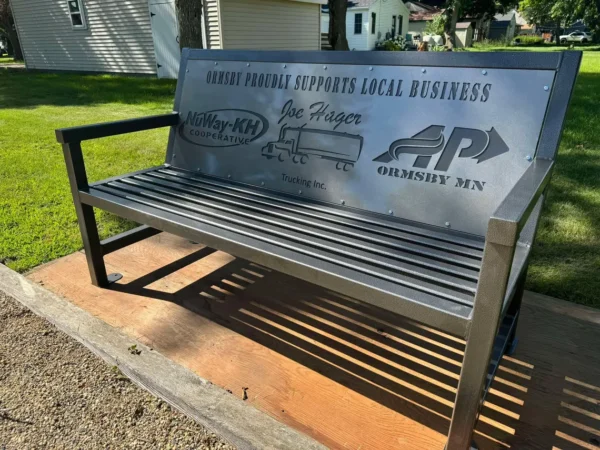 Custom Memorial Bench - Image 7